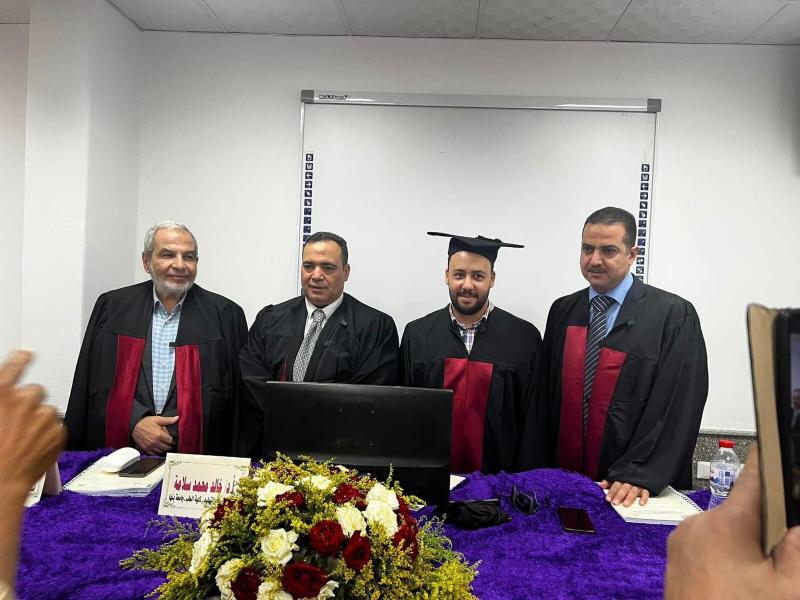 الطبيب صبحى حجازى يحصل على درجة الماجستير من جامعة بنها فى «استقبالية بطانة الرحم أثناء الاباضة المستحثة»