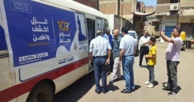 ”100 يوم صحة” بالإسكندرية تقدم الرعاية الطبية بالديوان العام لحي غرب
