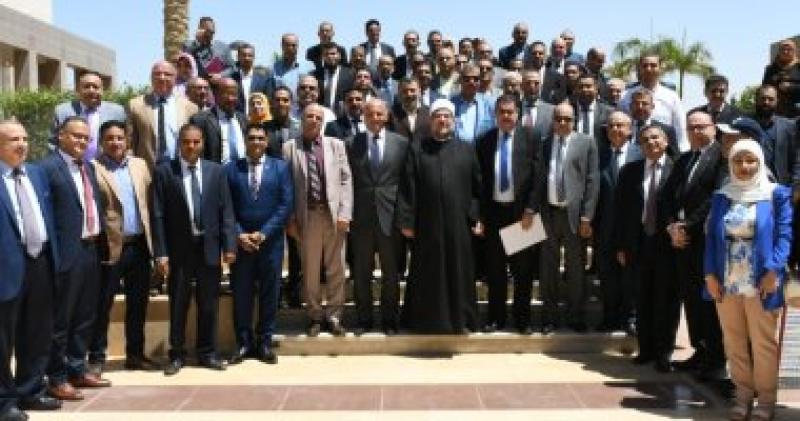 اجتماع وزير الأوقاف مع قيادات هيئة الأوقاف المصرية ومديري المناطق