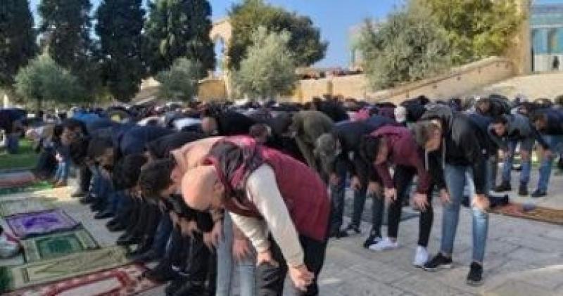قوات الاحتلال الإسرائيلى تمنع المصلين من دخول المسجد الأقصى