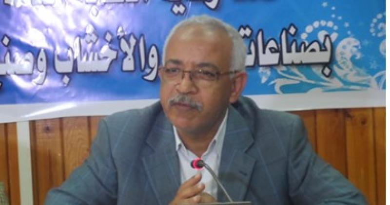 عبد المنعم الجمل نائب رئيس الاتحاد العام لنقابات عمال مصر
