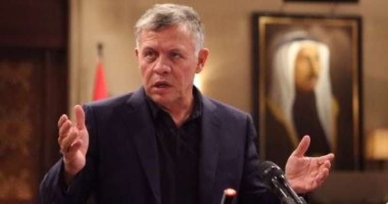 العاهل الأردنى يؤكد أهمية تكثيف جهود خفض التصعيد بالأراضى الفلسطينية