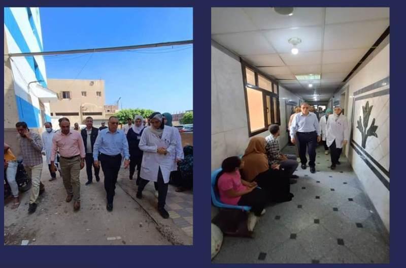محافظ الشرقية يفاجئ مستشفى منيا القمح المركزى