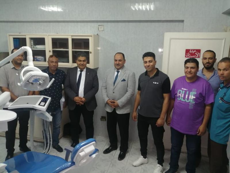 رئيس الإدارة المركزية للطب الرياضي بوزارة الشباب يتفقد المركز الطبي بطنطا