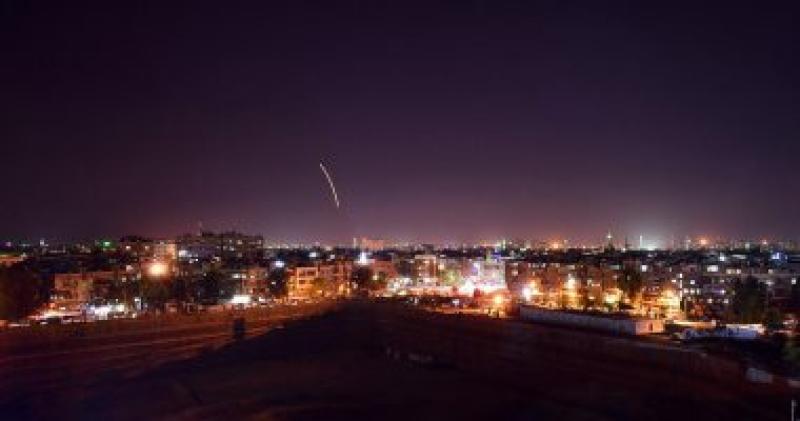 القصف الإسرائيلى على دمشق ـ صورة أرشيفية