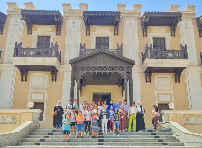 الهيئة المصرية العامة للتنشيط السياحي تنظم فعالية توعوية للأطفال بقصر الأميرة خديجة بحلوان