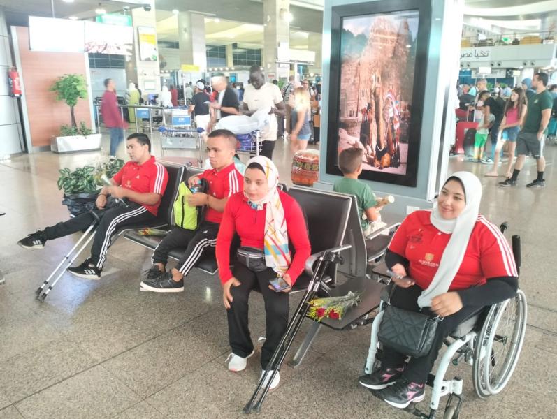 الأثقال البارالمبى يطير إلى الإمارات للمشاركة فى بطولة العالم 