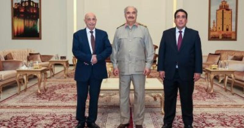 اجتماع القادة الليبيين في بنغازي