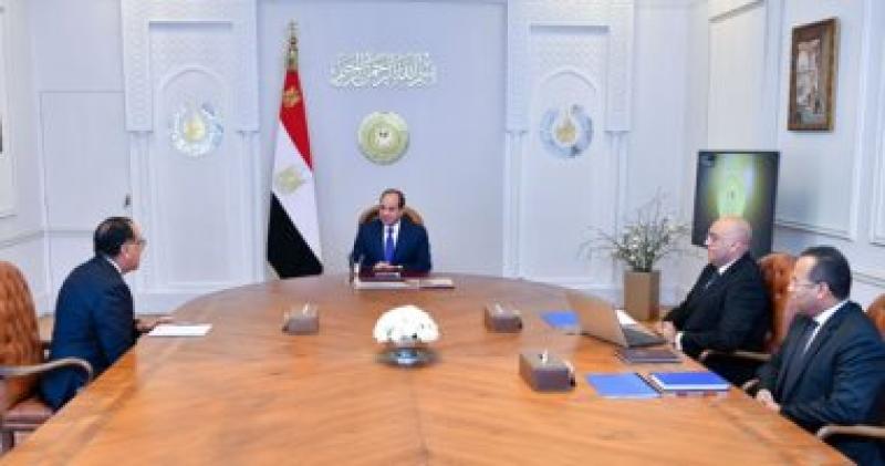 اجتماع الرئيس عبد الفتاح السيسى