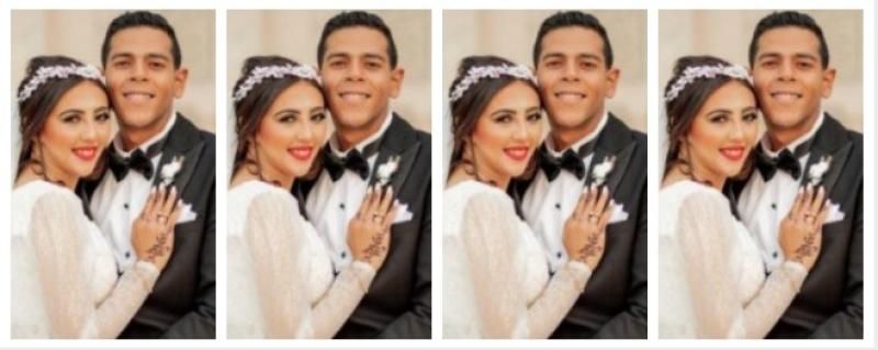 الكاتب الصحفى أحمد الضبع : يهنئ العروسين مريم وأحمد بمناسبة الزفاف السعيد