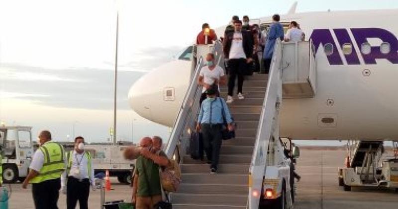مطار مرسى علم يستقبل 32 رحلة طيران سياحية أوروبية اليوم