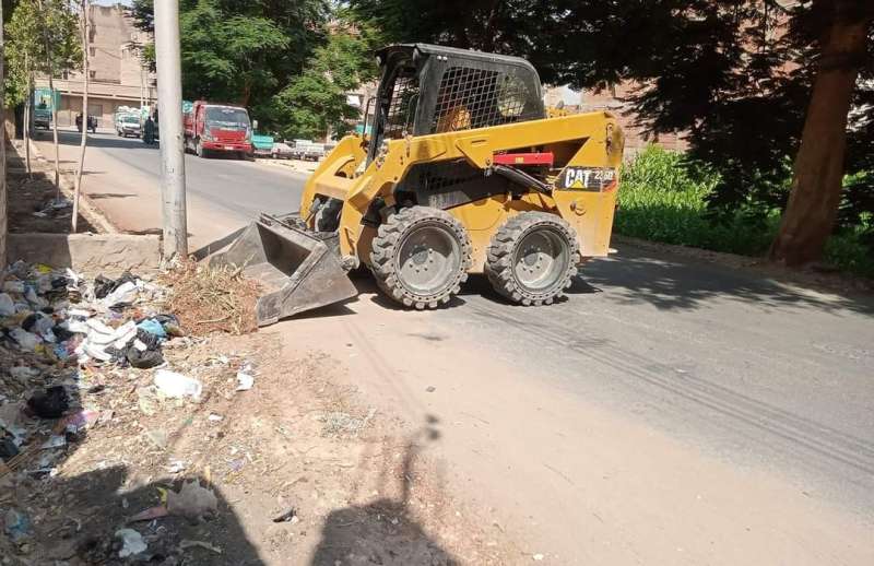 رفع 2265 طن قمامة من مدن وأحياء محافظة الغربية