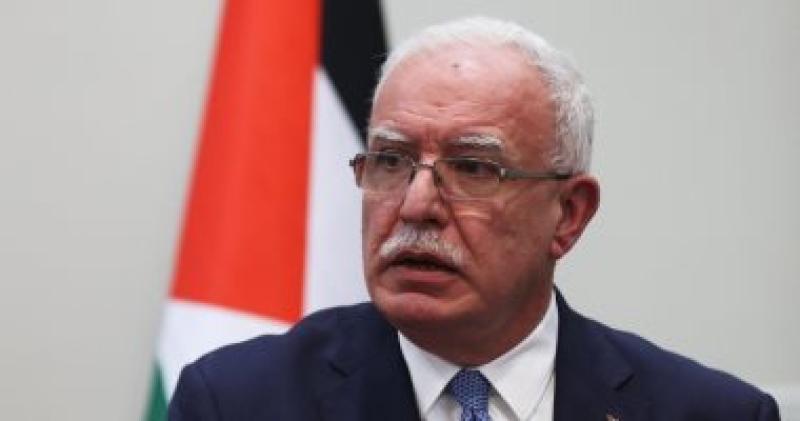 وزير الخارجية الفلسطيني رياض المالكى