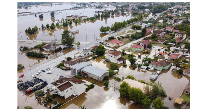 فيضانات عارمة في اليونان