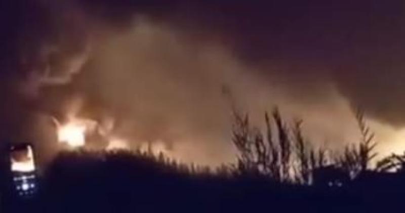 ارتفاع مصابى حريق مصنع إسفنج عزبة حلمى بالشرقية لـ51 حالة اختناق