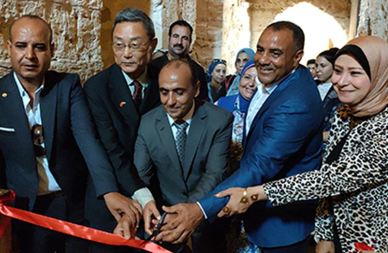 افتتاح معرض الصور المصري الصيني بقلعة قايتباي بالإسكندرية