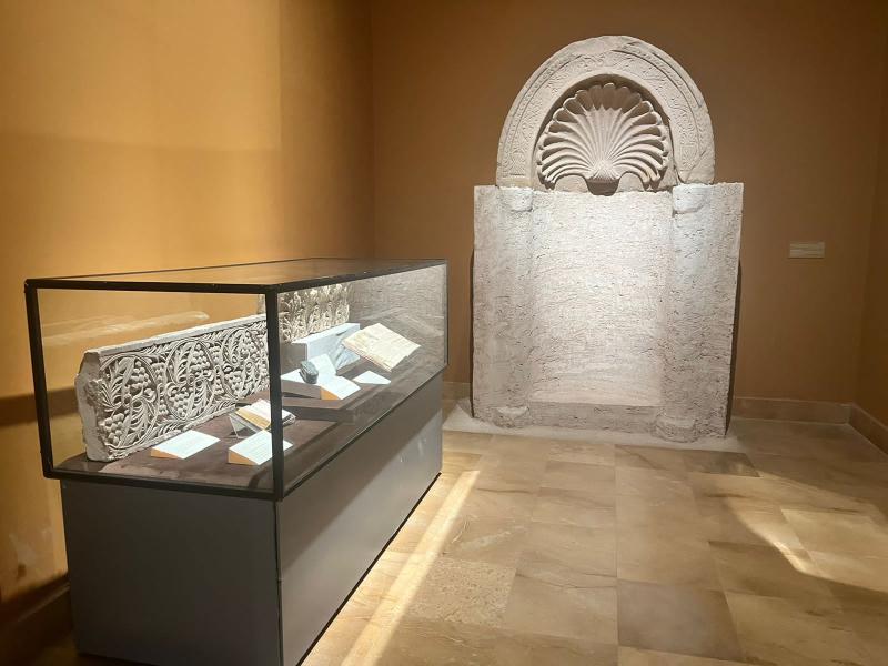 معرض أثري مؤقت عن النبات في الفن القبطي بمتحف شرم الشيخ