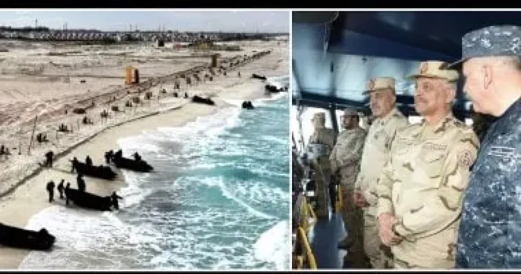 وزير الدفاع يشهد تنفيذ المرحلة الرئيسية للتدريب المشترك ”ميدوزا -14”