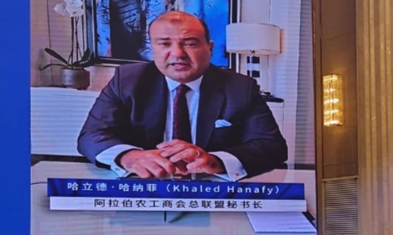 خالد حنفي  : معرض الصين والدول العربية جسر  للتعاون  بين الشركات
