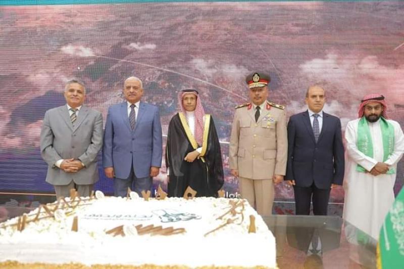 محافظ السويس في إحتفال اليوم الوطني السعودي 