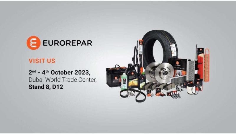 يوروريبار تشارك في معرض أوتوميكانيكا دبي لعام 2023