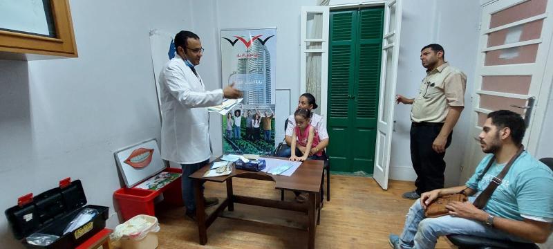 ”أسنان القاهرة” تطلق قافلة علاجية بمنطقة الحرانية بالجيزة