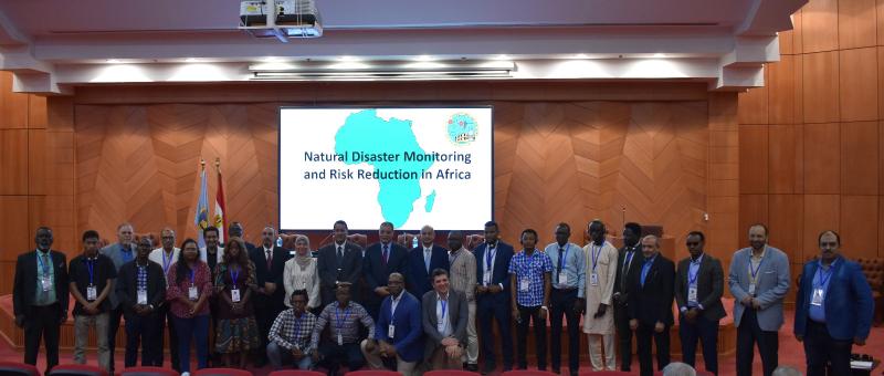 لمعهد القومي للبحوث الفلكية والجيوفيزيقية ينظم دورة تدريبية لرصد المخاطر الطبيعية وإدارة المخاطر في إفريقيا