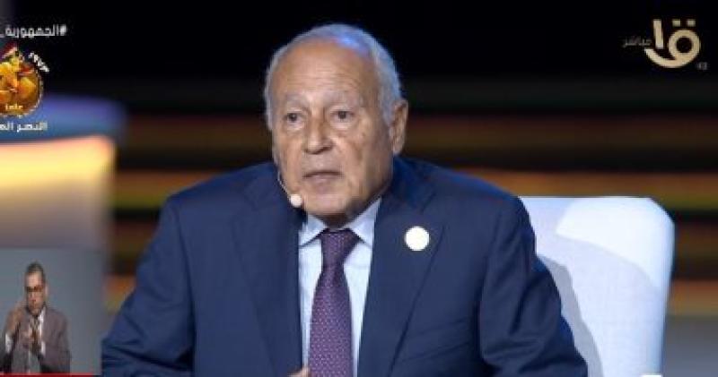 أمين عام جامعة الدول العربية السفير أحمد أبو الغيط
