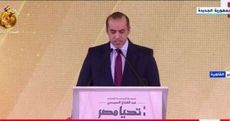 المستشار محمود فوزى: أي شخص محب للمرشح عبد الفتاح السيسي يعتبر نفسه جزء من الحملة