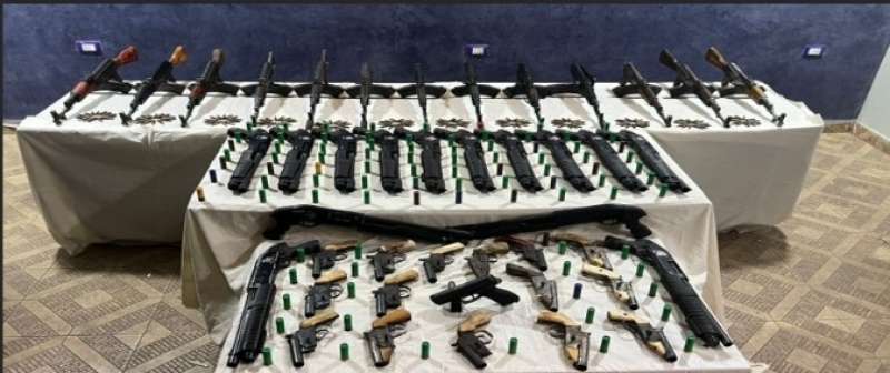 تنفيذ 406 حكم قضائى وضبط 43 قطعة سلاح ناري بحملة للأمن العام بأسيوط