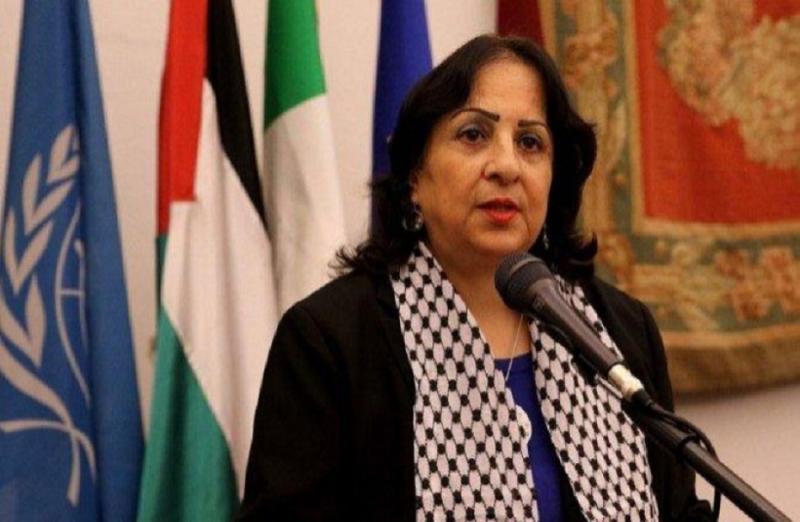 مي الكيلة -وزيرة الصحة الفلسطينية