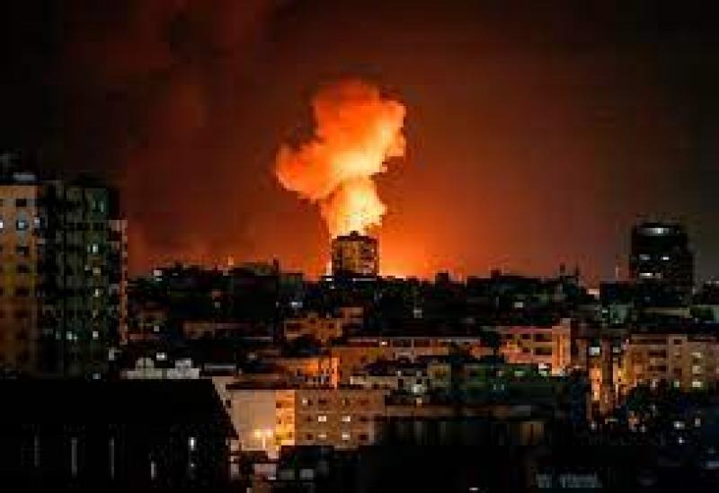 قصف ارسارائيلى لغزة 