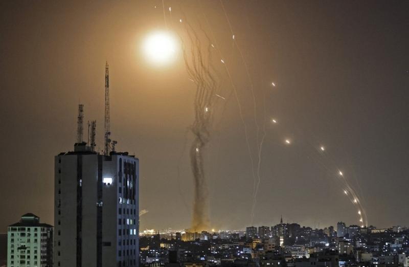 القصف الصاروخي على تل أبيب