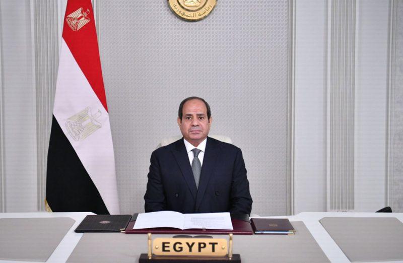 الرئيس السيسي: مصر تجري اتصالات مكثفة على جميع المستويات لوقف المواجهات العسكرية وحقن دماء الشعب الفلسطيني