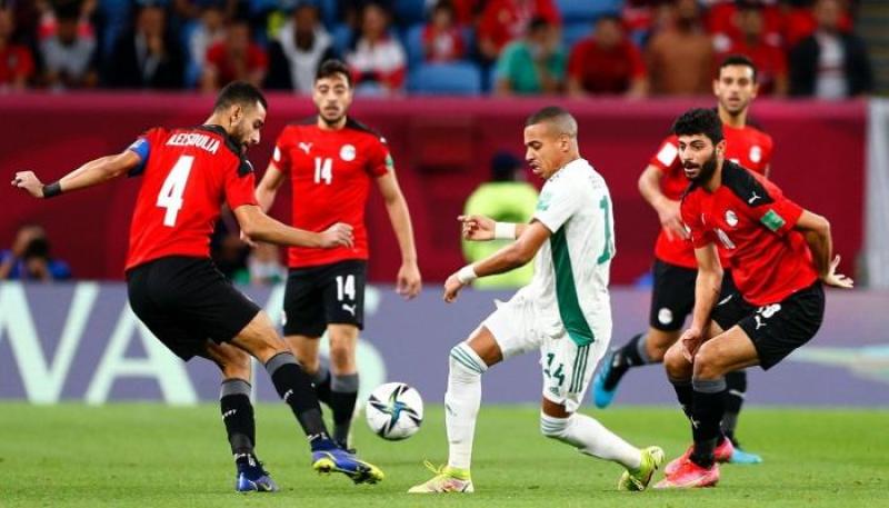 قناة مفتوحة مجانية تنقل مباراة مصر والجزائر الودية في الإمارات