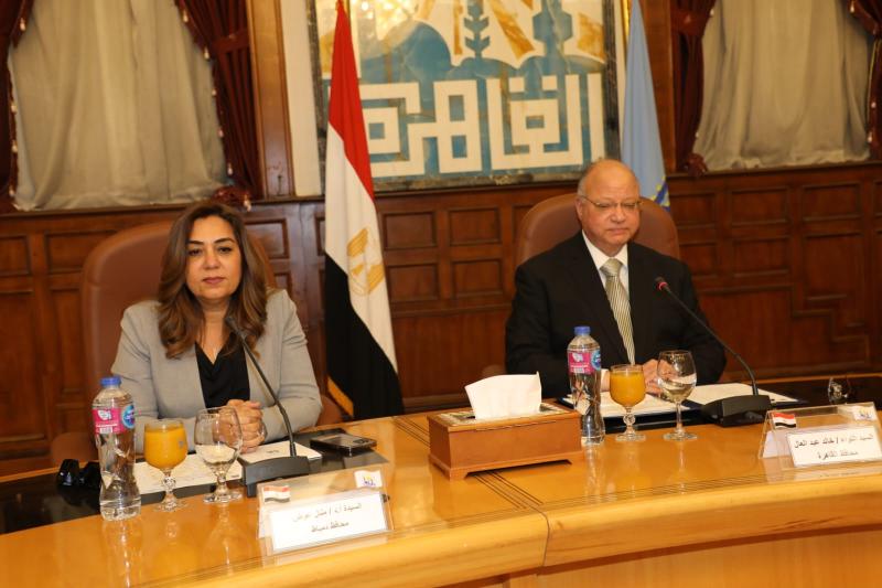 محافظ القاهرة ومحافظ دمياط يشهدان توقيع بروتوكول تعاون