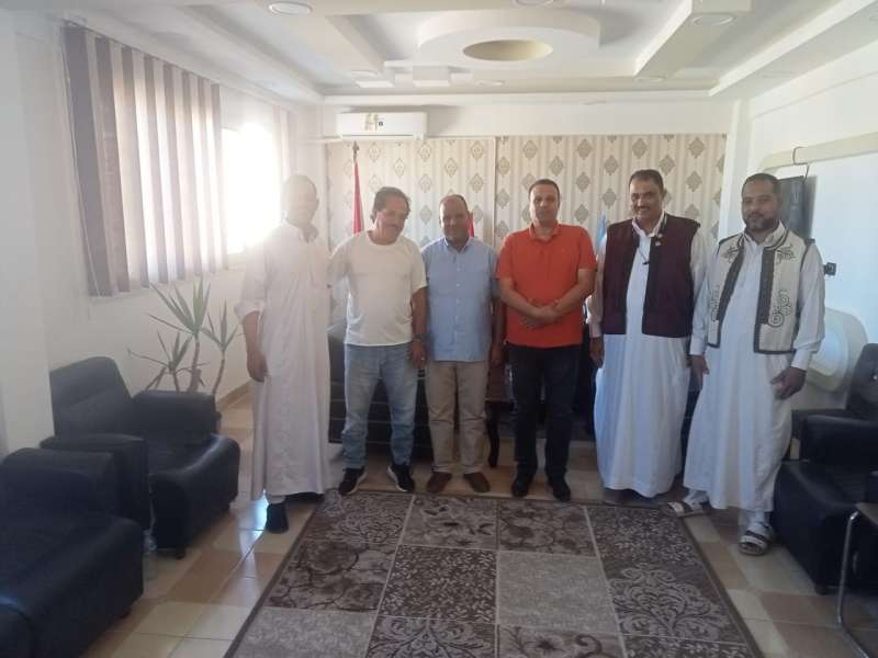 المصريين الأحرار يناقش مدير زراعة مطروح مطالب المزارعين