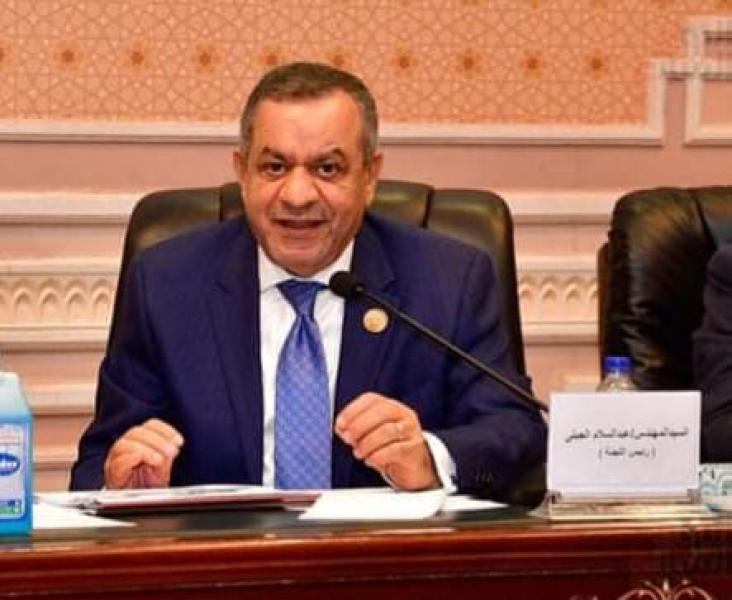 المهندس عبد السلام الجبلى رئيس لجنة الزراعة والرى بمجلس الشيوخ،