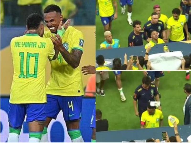 مدرب البرازيل يدافع عن نيمار» في واقعة «الفشار»