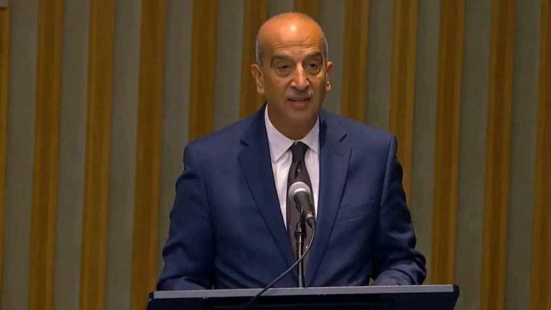 مندوب مصر بمجلس الأمن: نُطالب بوقف فوري لإطلاق النار في غزة ونرفض سياسة الكيل بمكيالين
