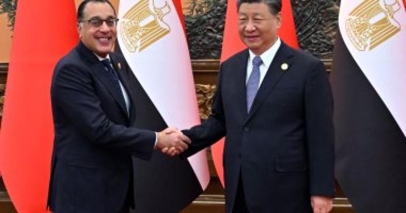 الرئيس الصينى لمصطفى مدبولى: مصر حققت تقدماً ملحوظاً ببناء الجمهورية الجديدة