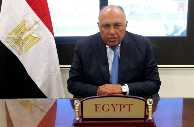 شكري: سنعمل خلال قمة القاهرة للسلام على التوصل إلى توافق دولي لخفض التصعيد ووقف إطلاق النار
