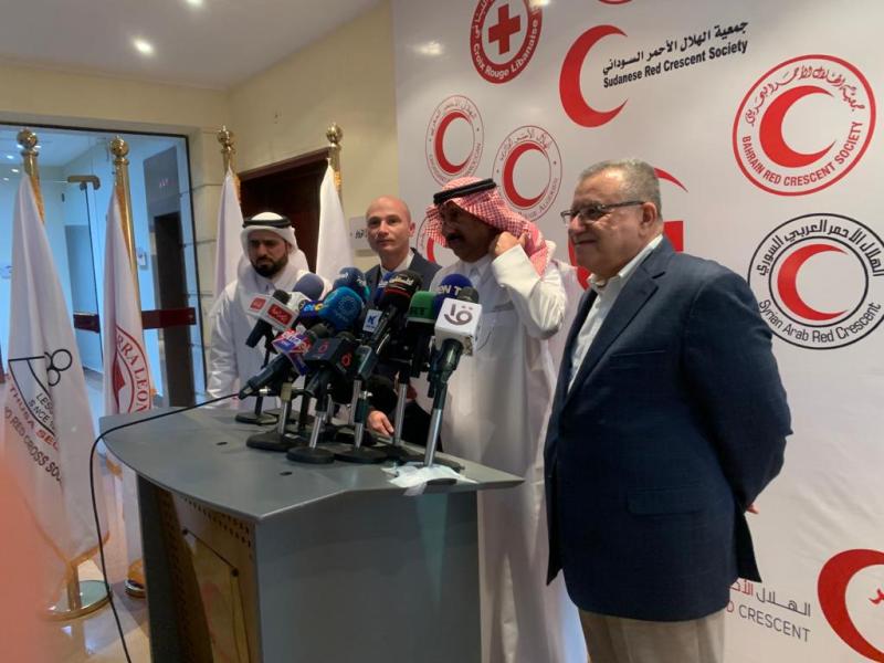 المنظمة العربية للهلال الأحمر تطالب المجتمع الدولي بإيقاف الانتهاكات ضد الفلسطينين