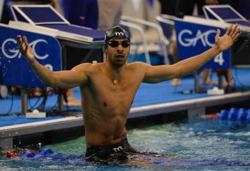 عبد الرحمن سامح يحصد الميدالية الفضية في بطولة كأس العالم للسباحة