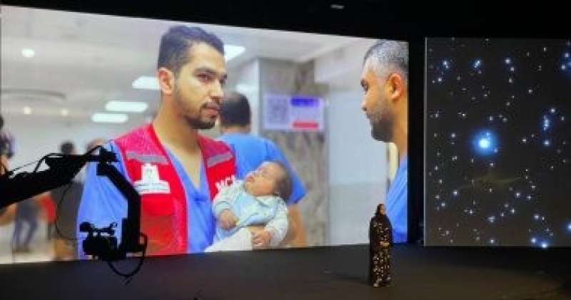 الوقوف دقيقة حداد على أرواح أطفال فلسطين في افتتاح مهرجان الشارقة السينمائى
