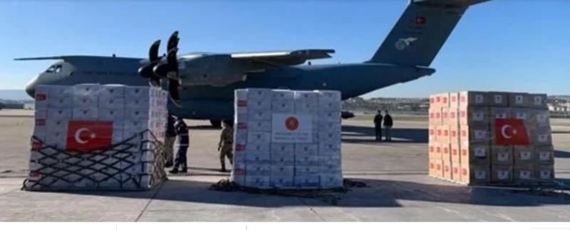 مساعدات تركية إلى غزة