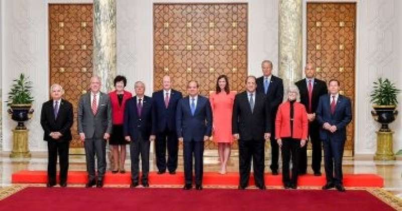 الرئيس السيسي يؤكد لقيادات الكونجرس متانة الشراكة الممتدة بين مصر وأمريكا