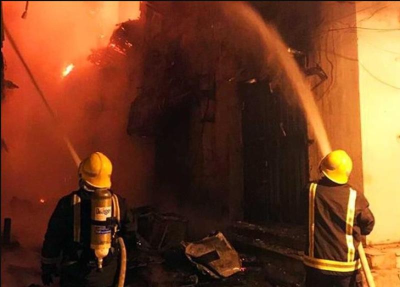 اندلاع حريق في ناقلة غاز وسط الهند