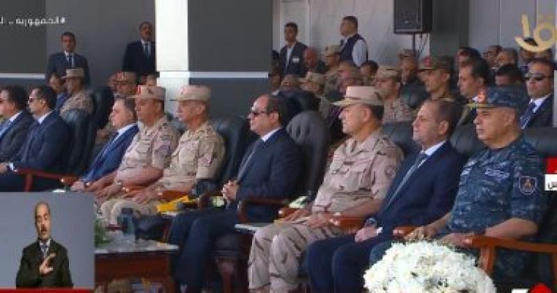 الرئيس عبد الفتاح السيسى خلال الفعالية