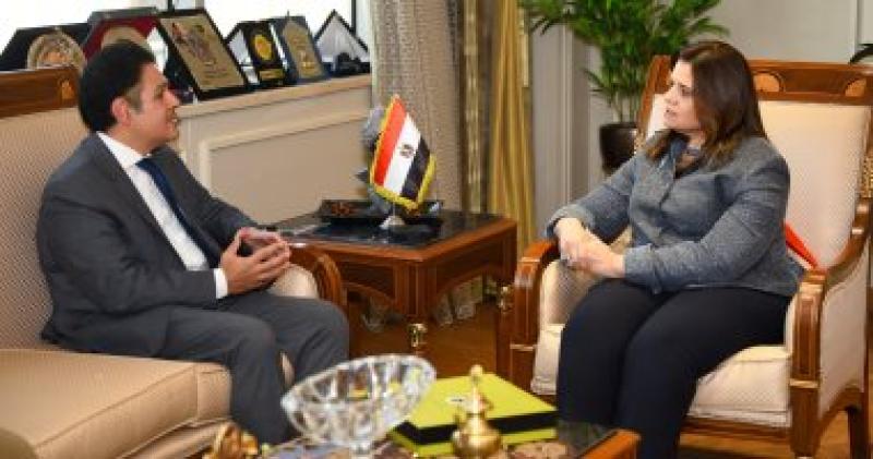 وزيرة الهجرة تستقبل السفير المصري في نيوزيلندا